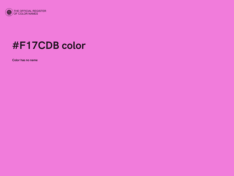 #F17CDB color image