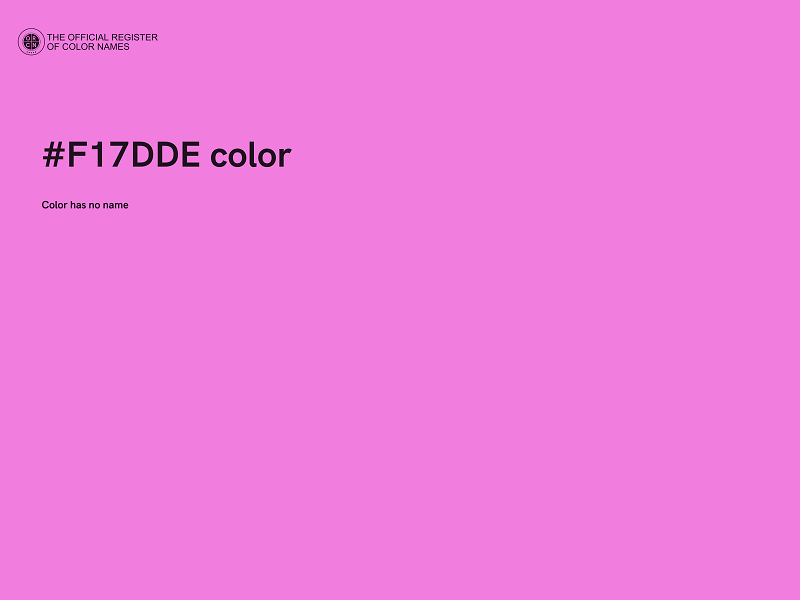 #F17DDE color image