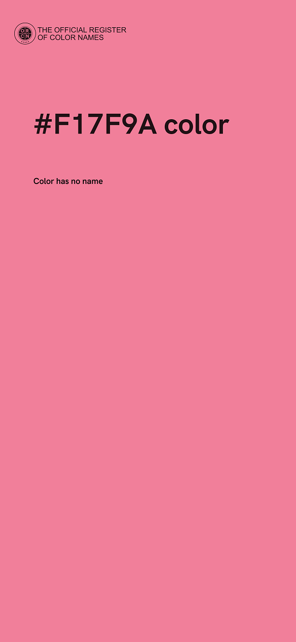 #F17F9A color image