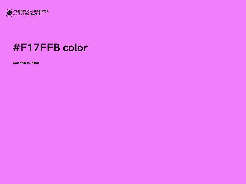 #F17FFB color image