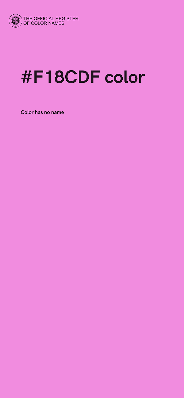 #F18CDF color image