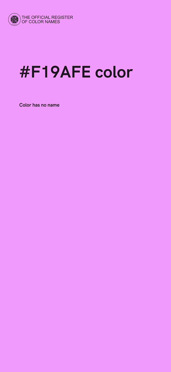#F19AFE color image