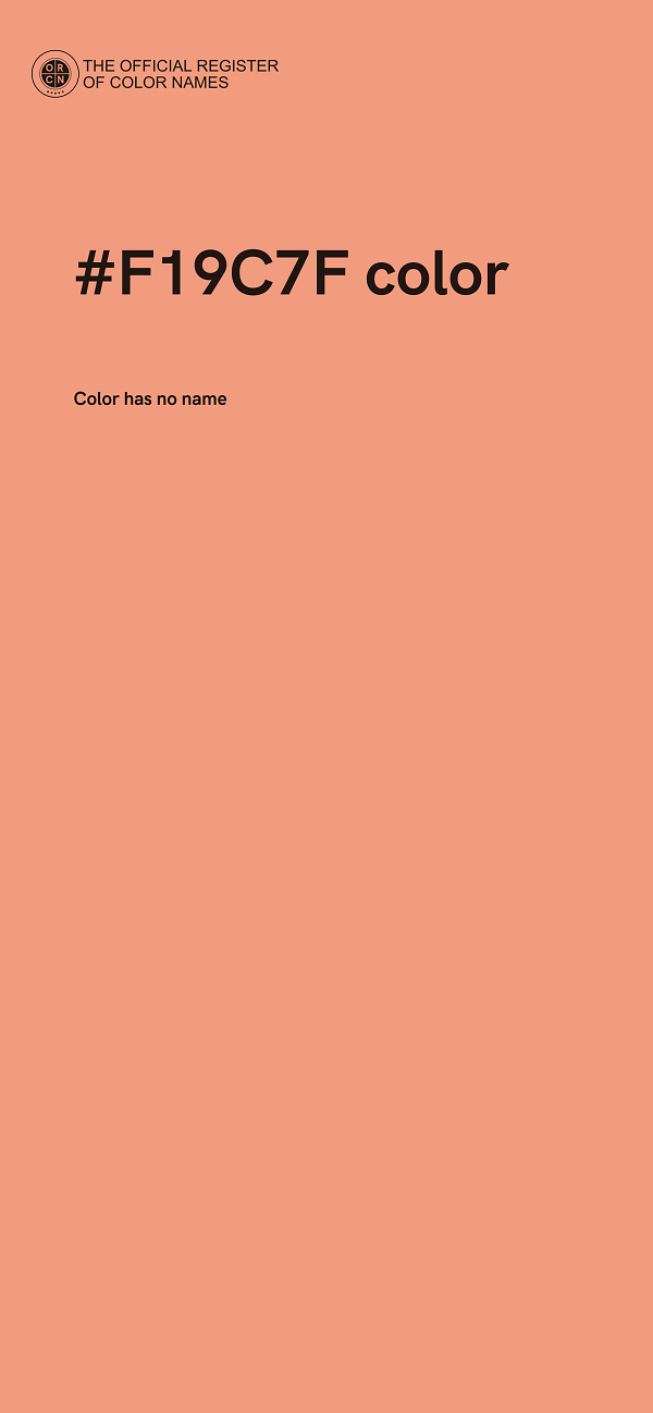 #F19C7F color image