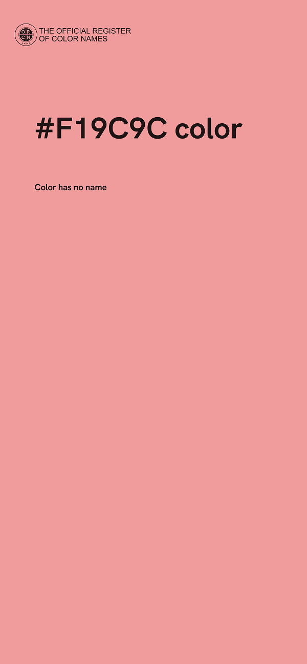 #F19C9C color image