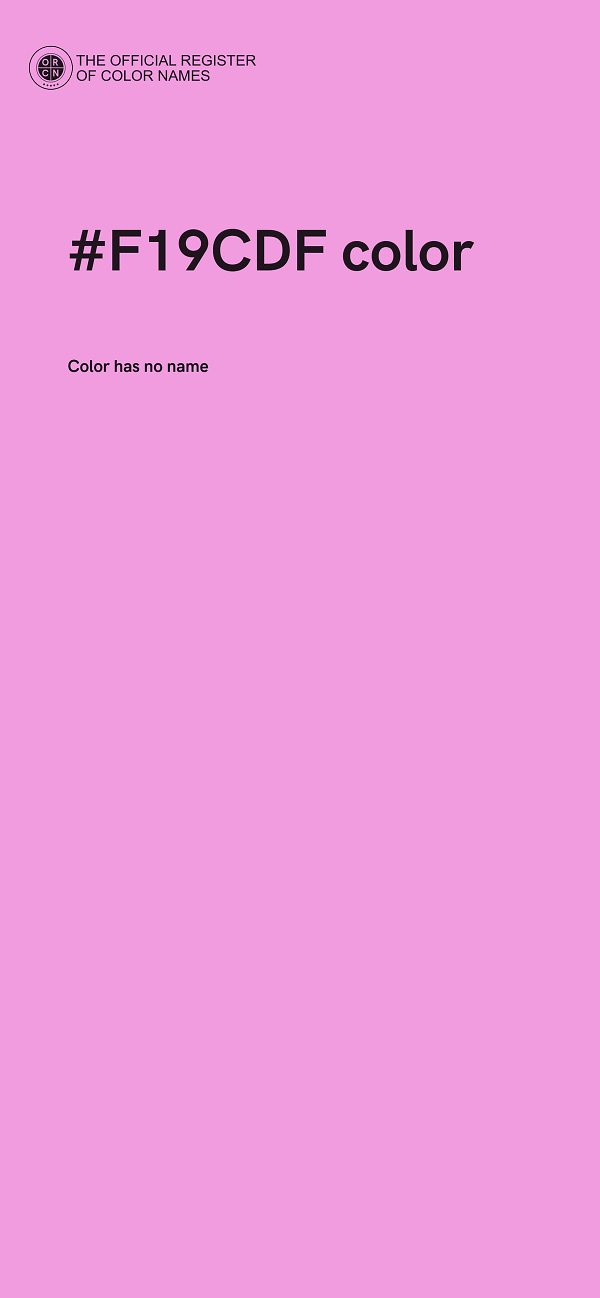 #F19CDF color image