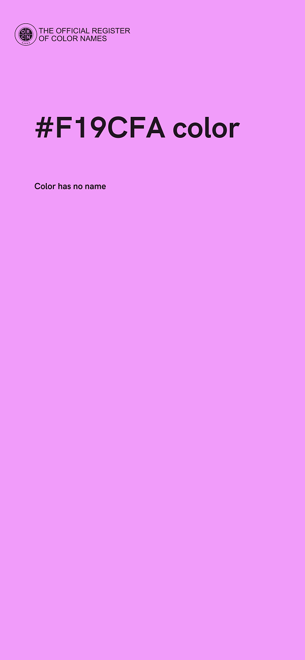 #F19CFA color image