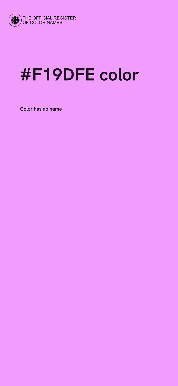 #F19DFE color image
