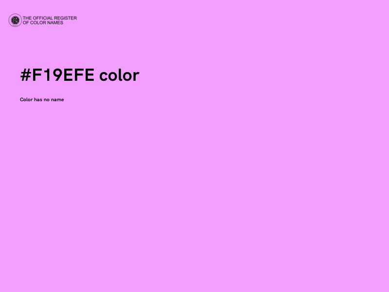 #F19EFE color image