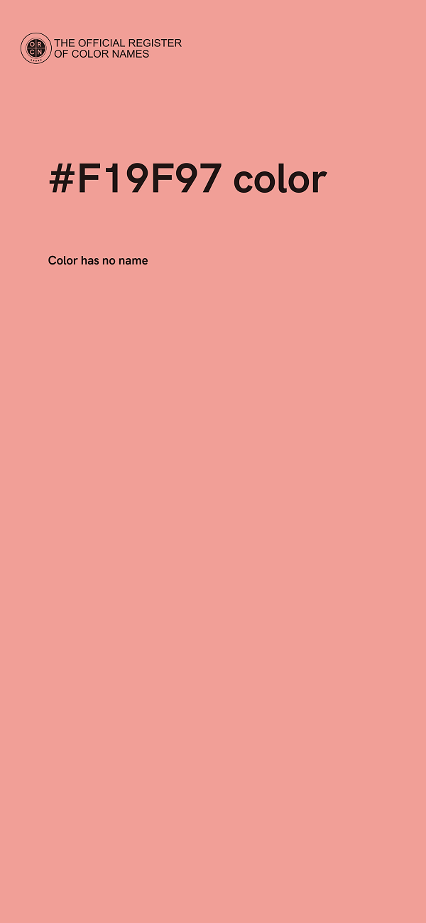 #F19F97 color image