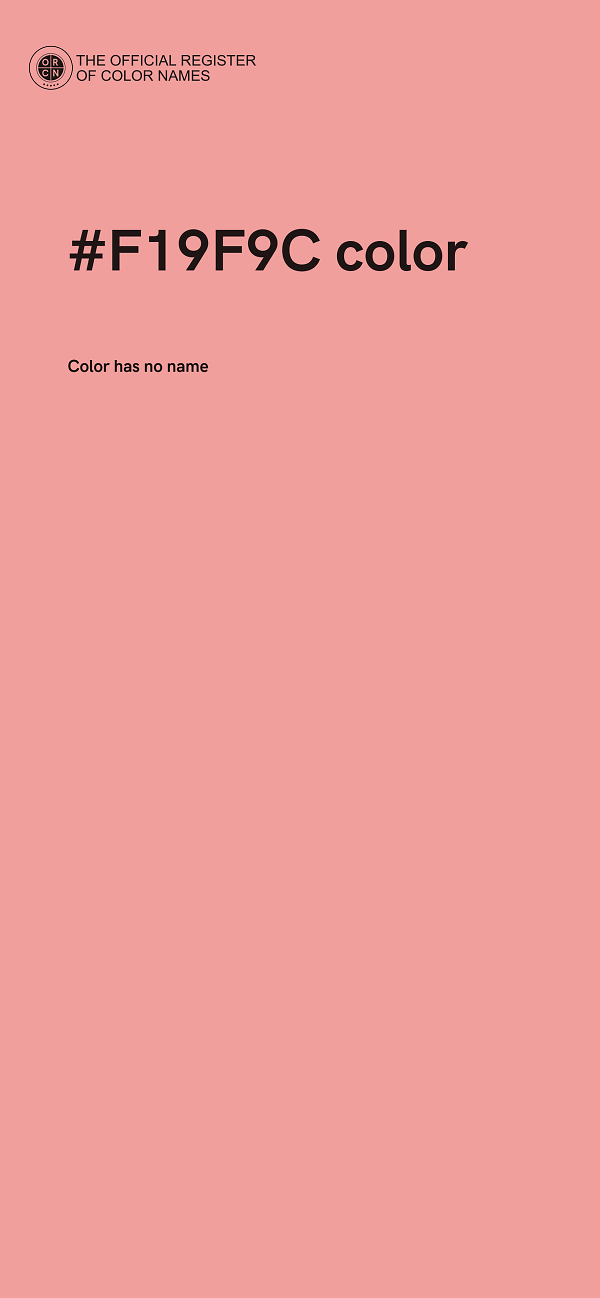 #F19F9C color image