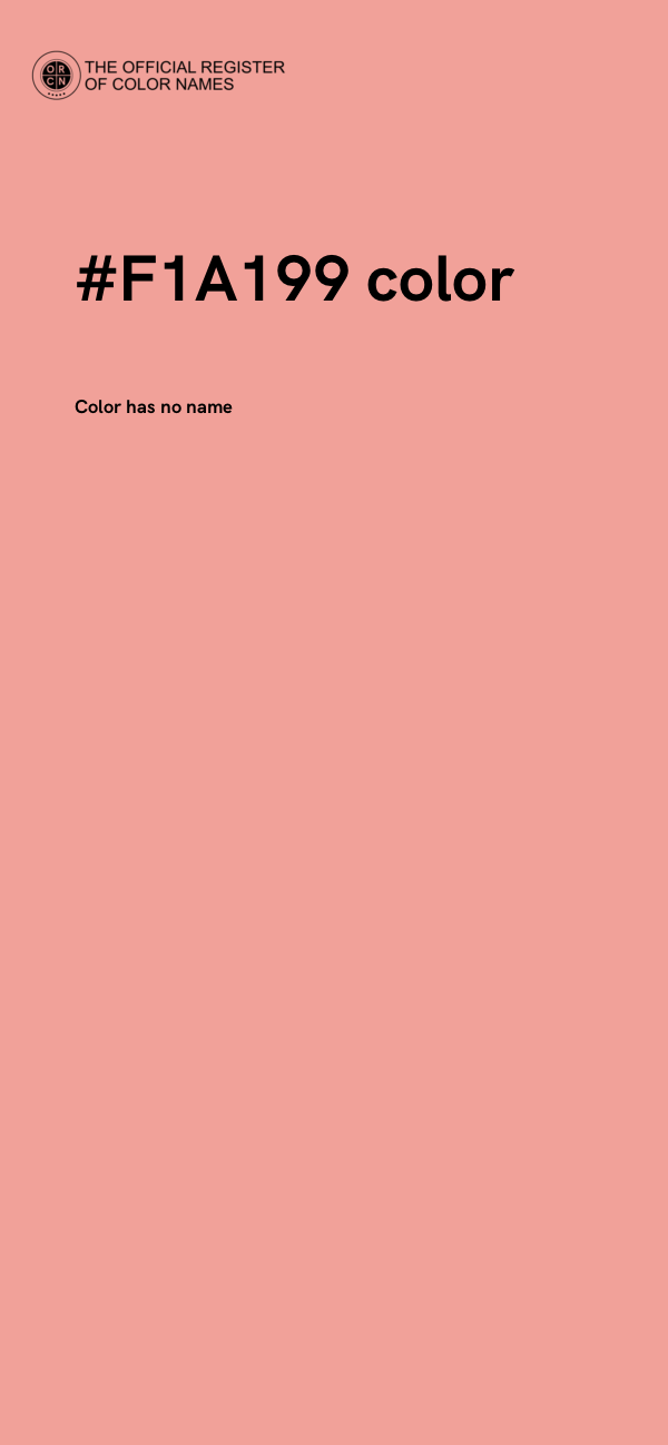#F1A199 color image