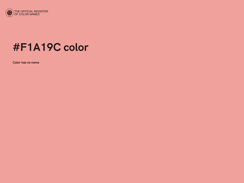 #F1A19C color image