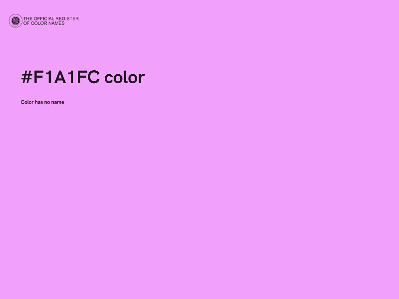 #F1A1FC color image