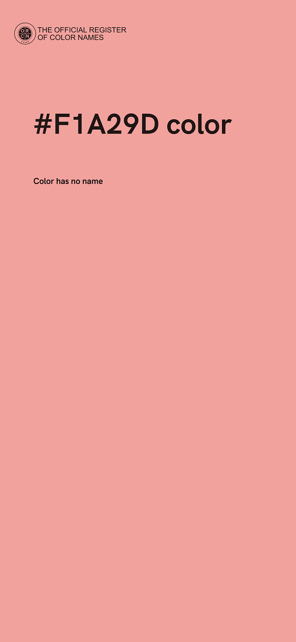 #F1A29D color image