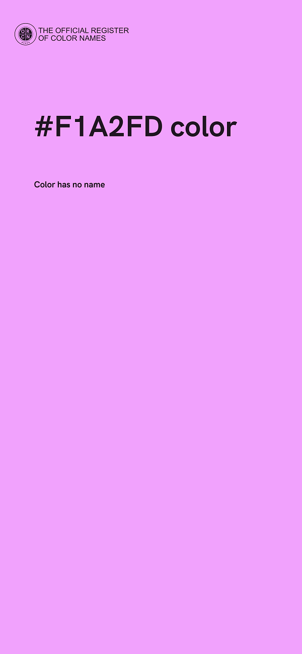 #F1A2FD color image