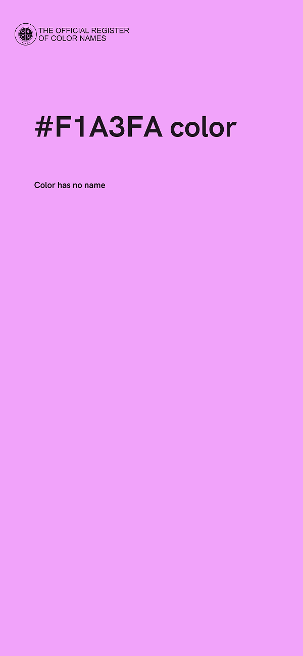 #F1A3FA color image