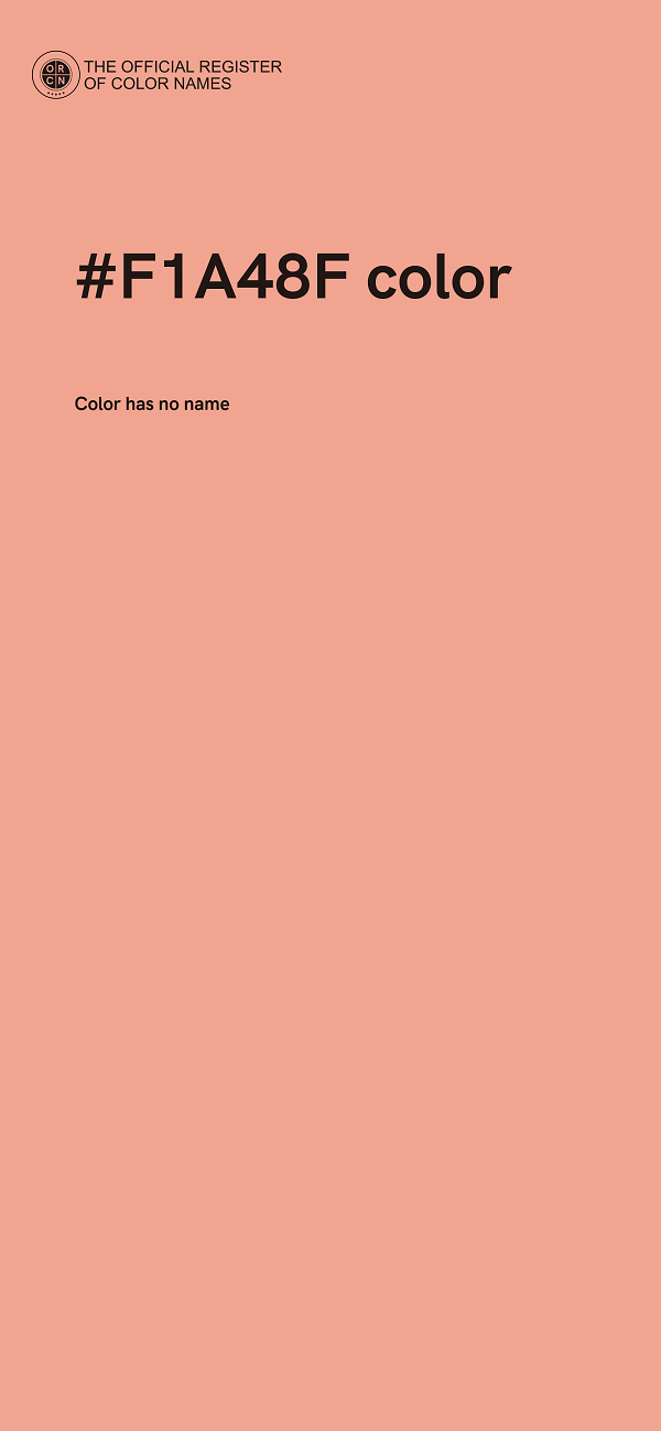 #F1A48F color image