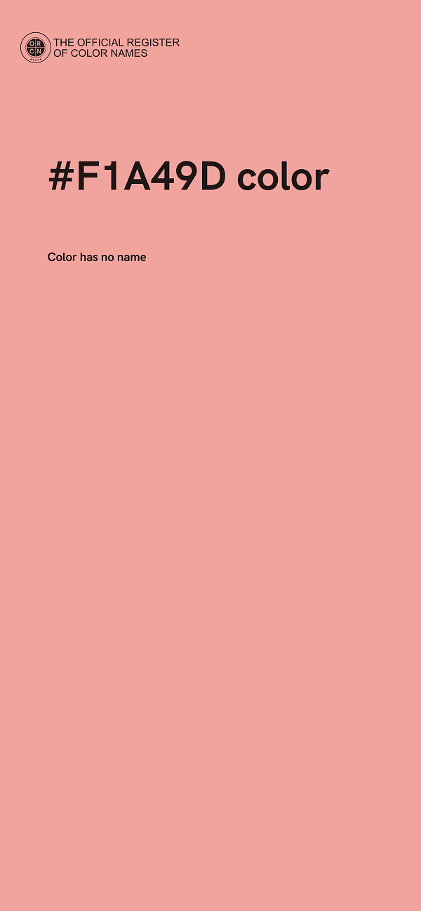 #F1A49D color image