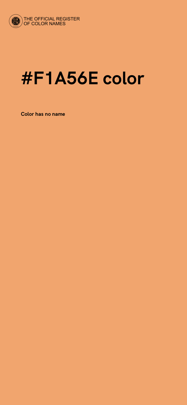 #F1A56E color image