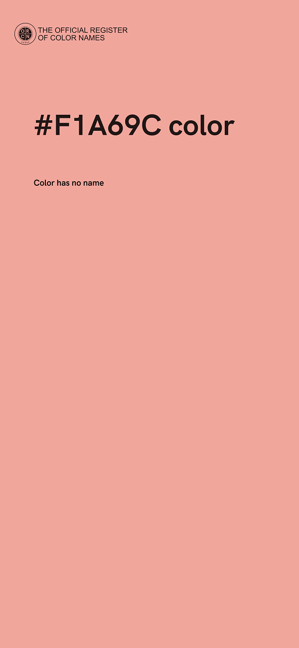 #F1A69C color image