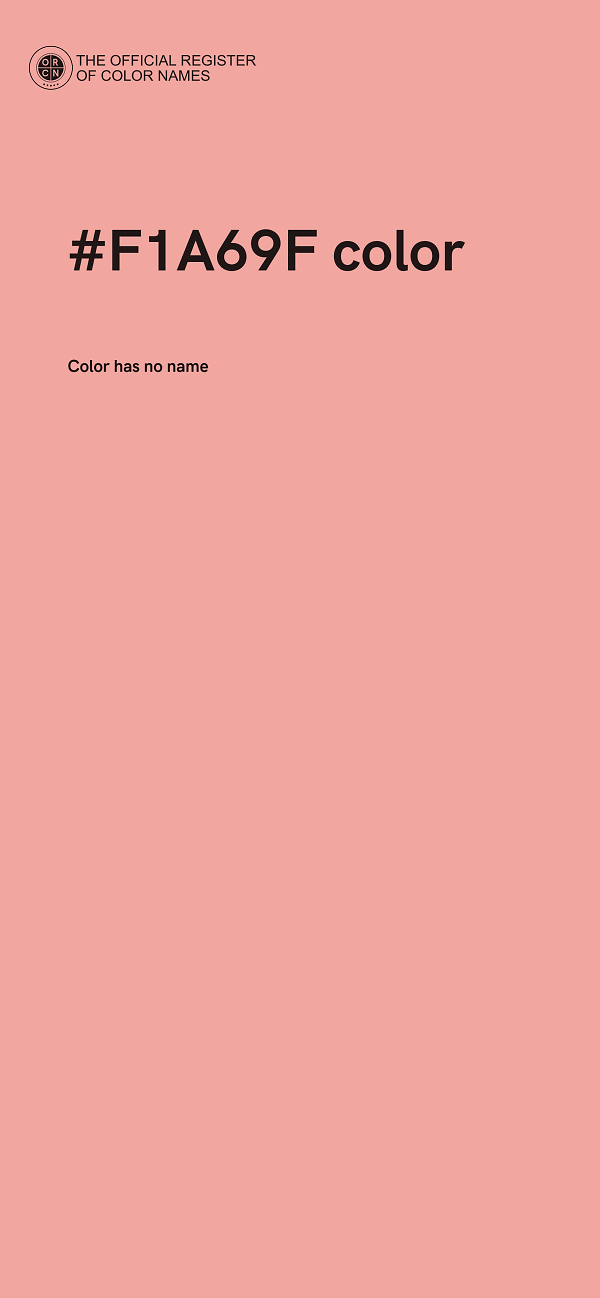 #F1A69F color image