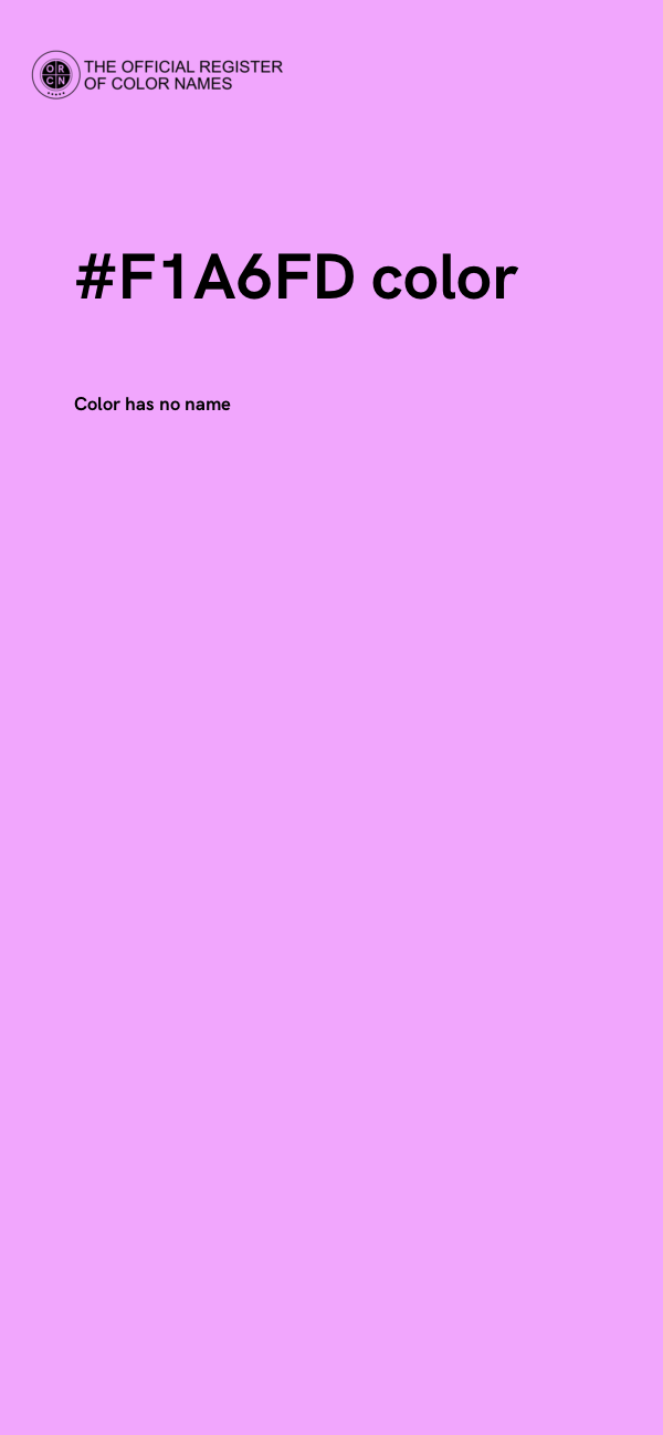 #F1A6FD color image