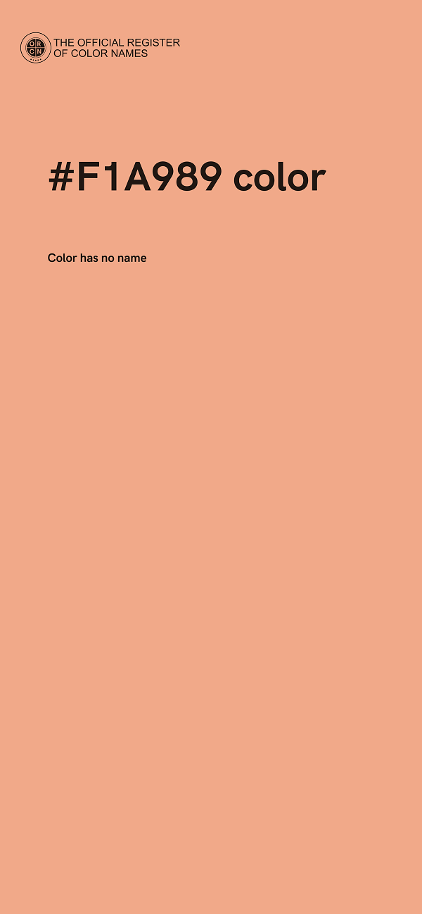 #F1A989 color image