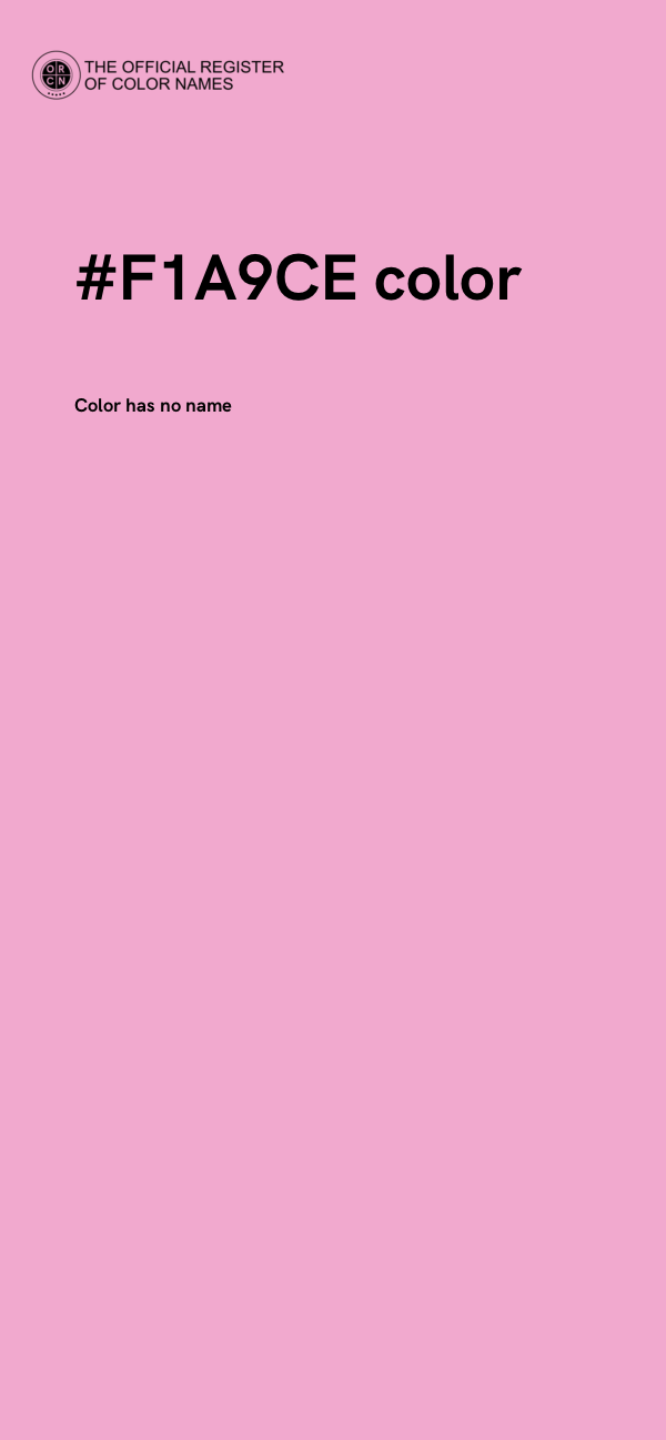 #F1A9CE color image