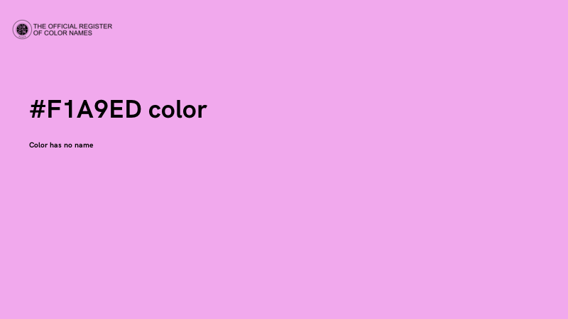 #F1A9ED color image