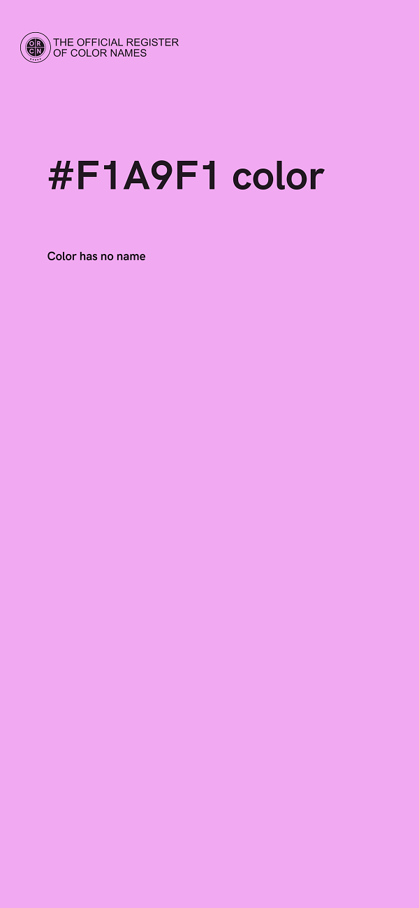 #F1A9F1 color image