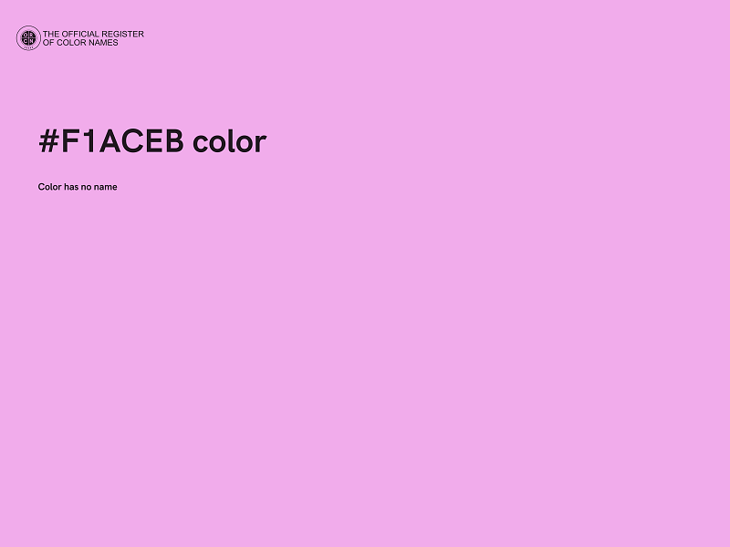 #F1ACEB color image