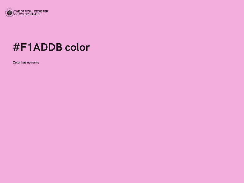 #F1ADDB color image