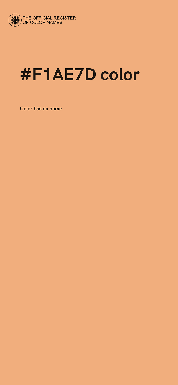 #F1AE7D color image