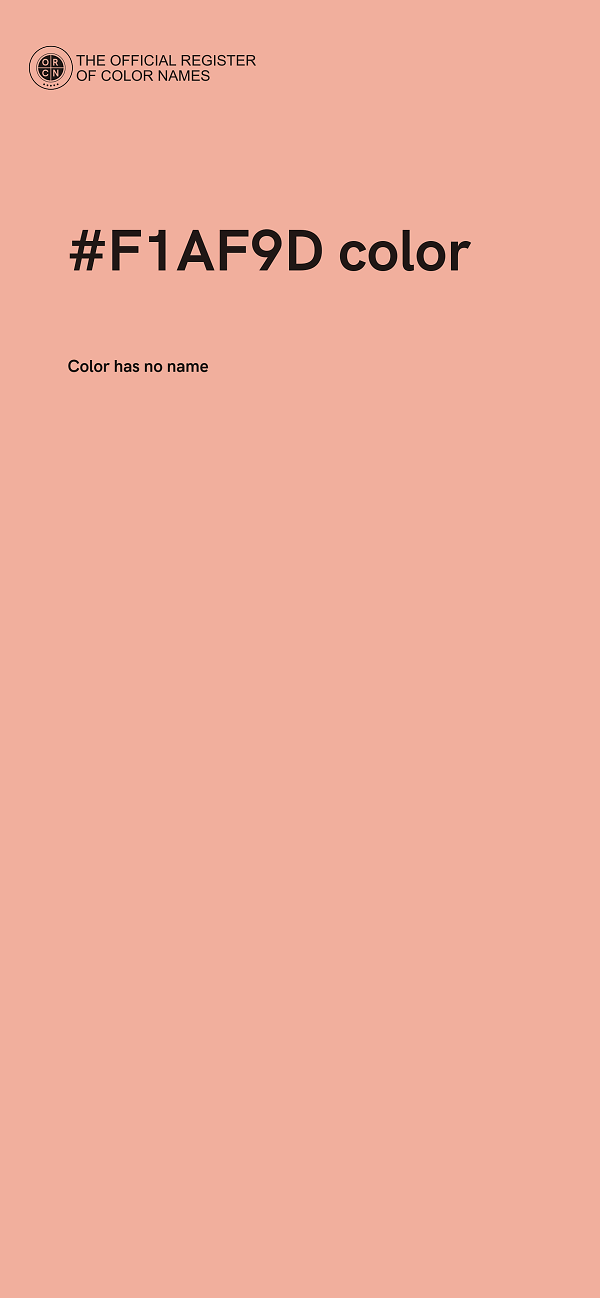 #F1AF9D color image