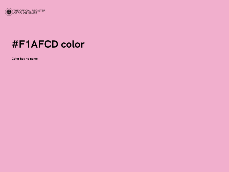 #F1AFCD color image