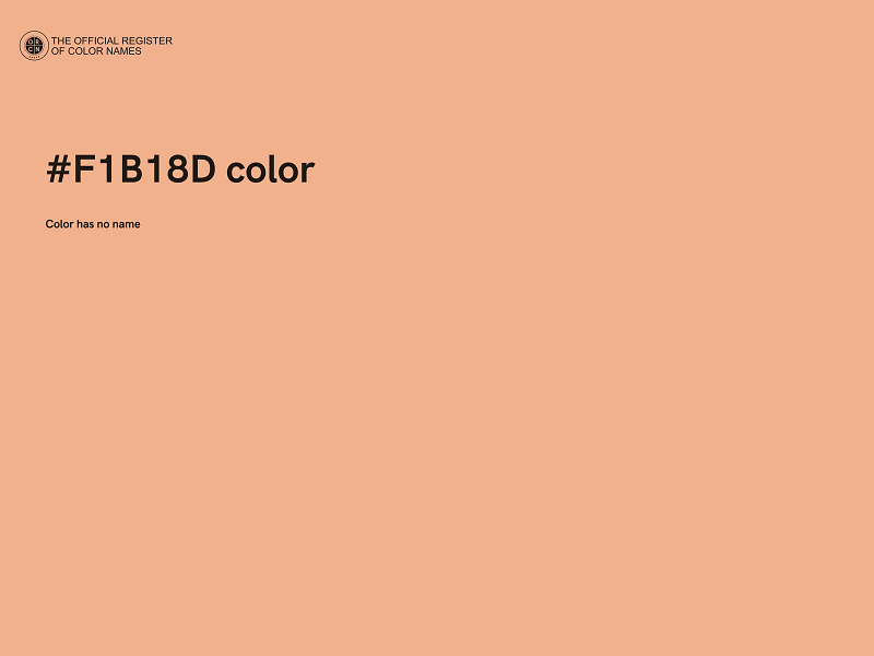 #F1B18D color image