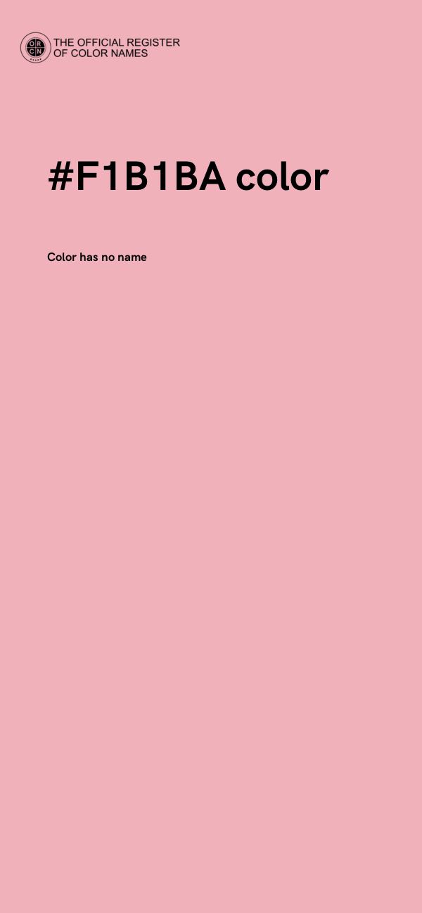 #F1B1BA color image