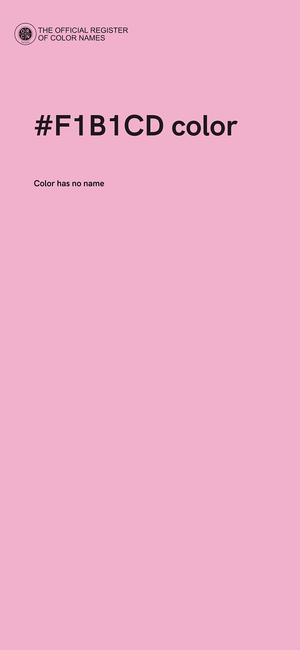 #F1B1CD color image