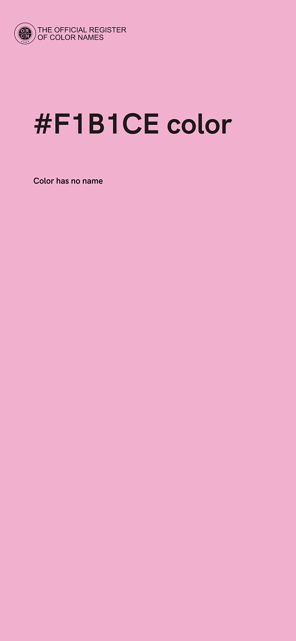 #F1B1CE color image