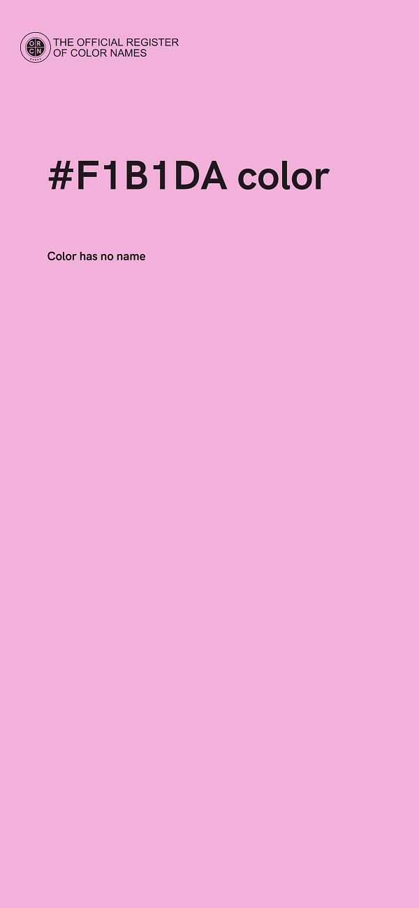 #F1B1DA color image