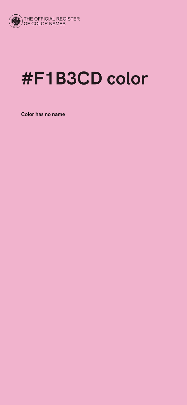 #F1B3CD color image