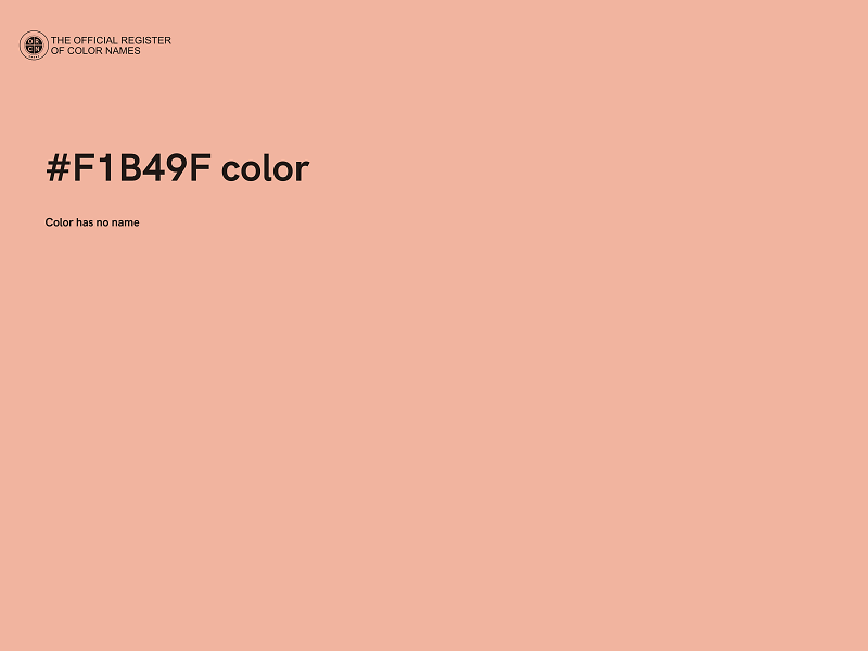 #F1B49F color image