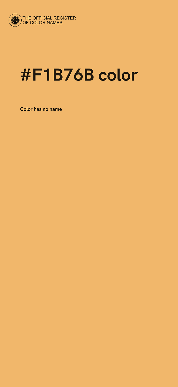 #F1B76B color image