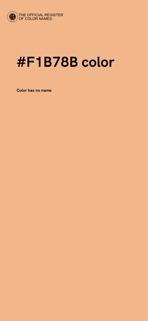 #F1B78B color image