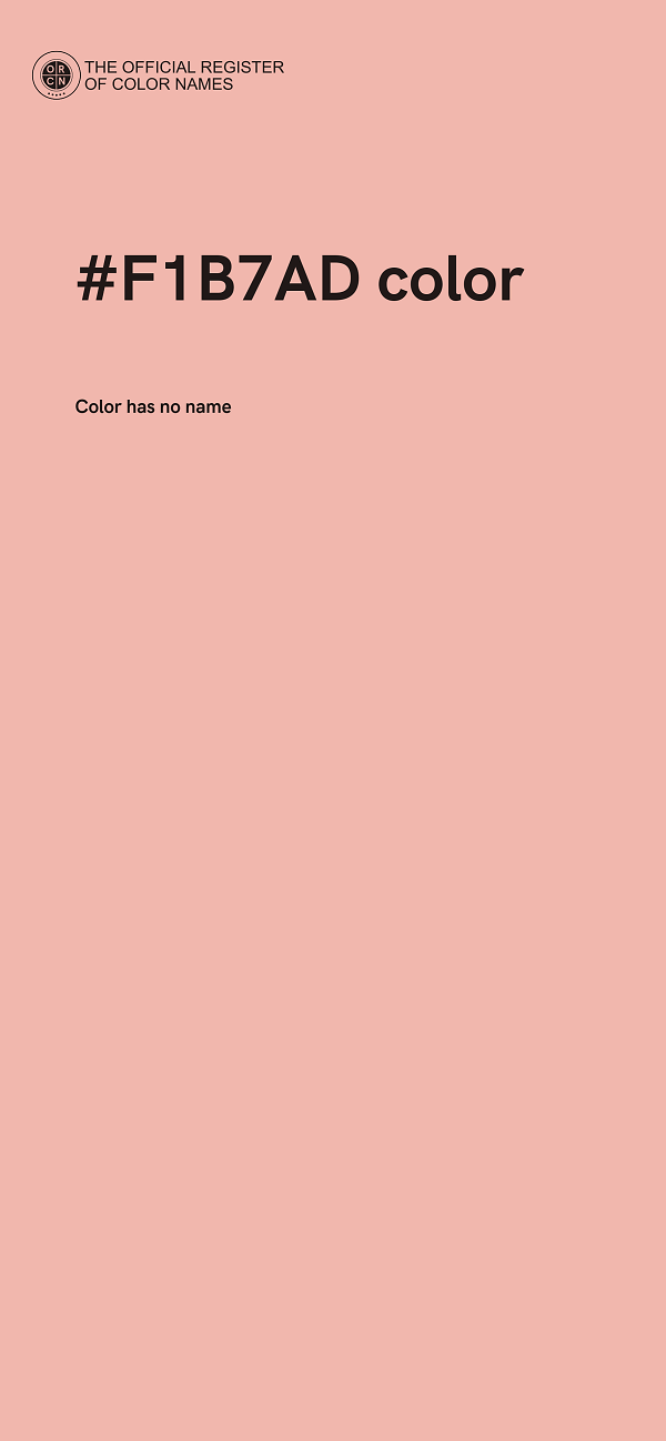 #F1B7AD color image