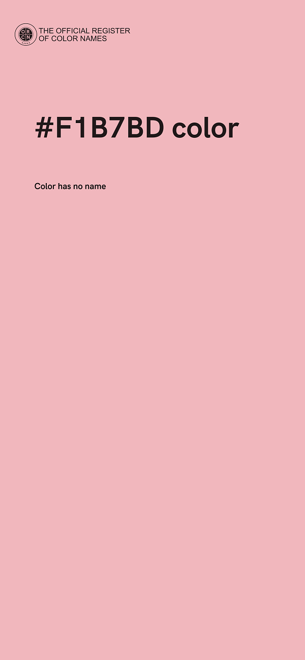 #F1B7BD color image