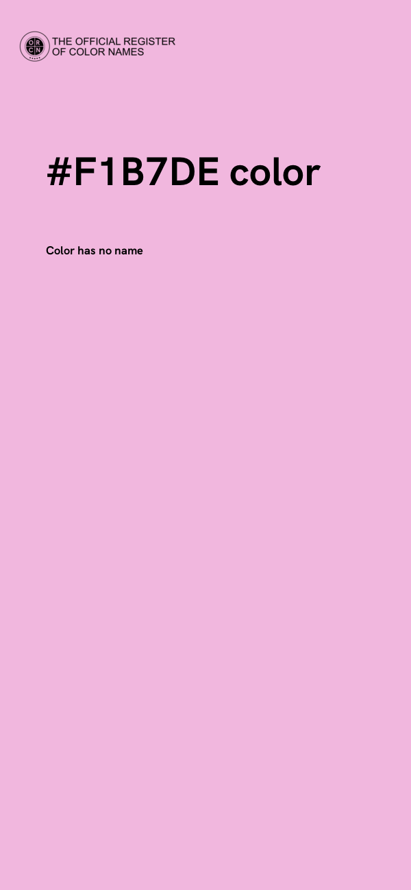 #F1B7DE color image
