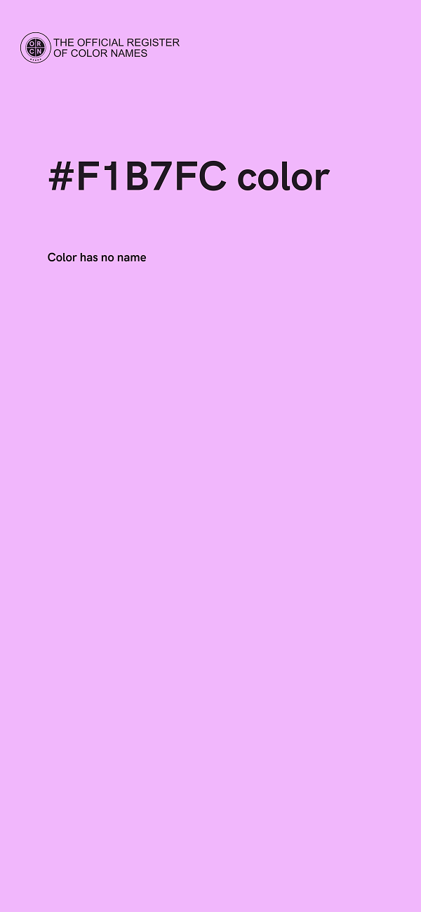 #F1B7FC color image