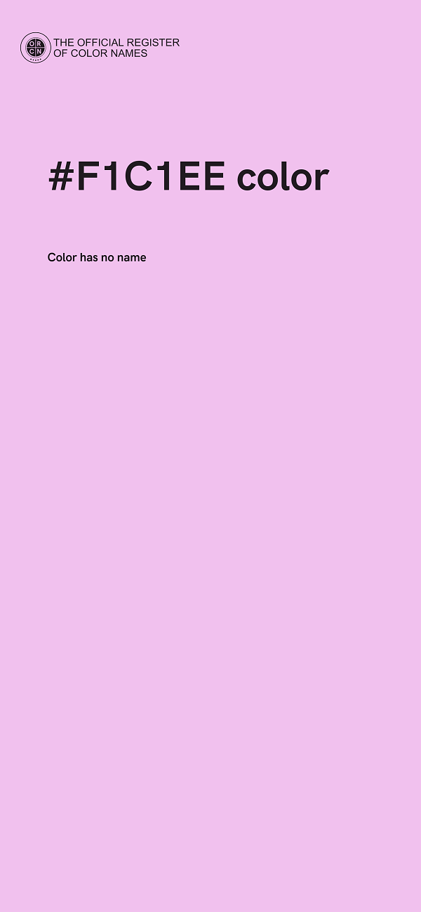 #F1C1EE color image