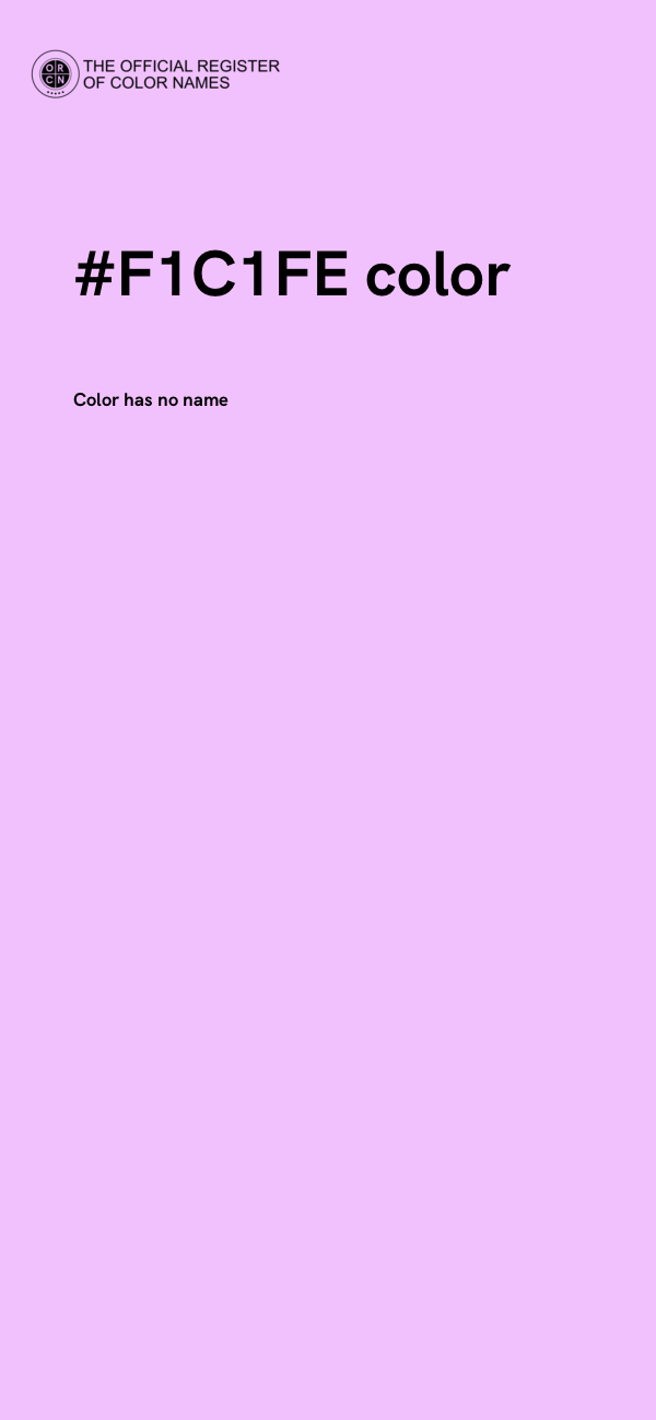 #F1C1FE color image